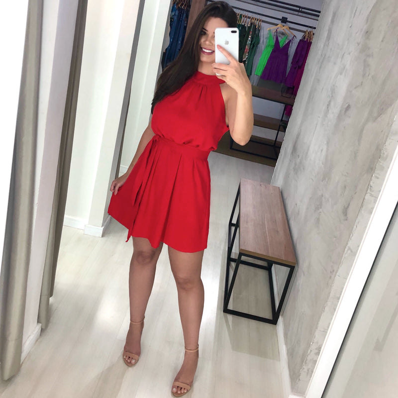 Vestido Daiane - Vermelho