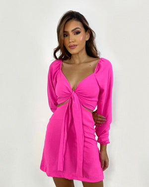 Vestido Multiformas - Rosa Chiclete