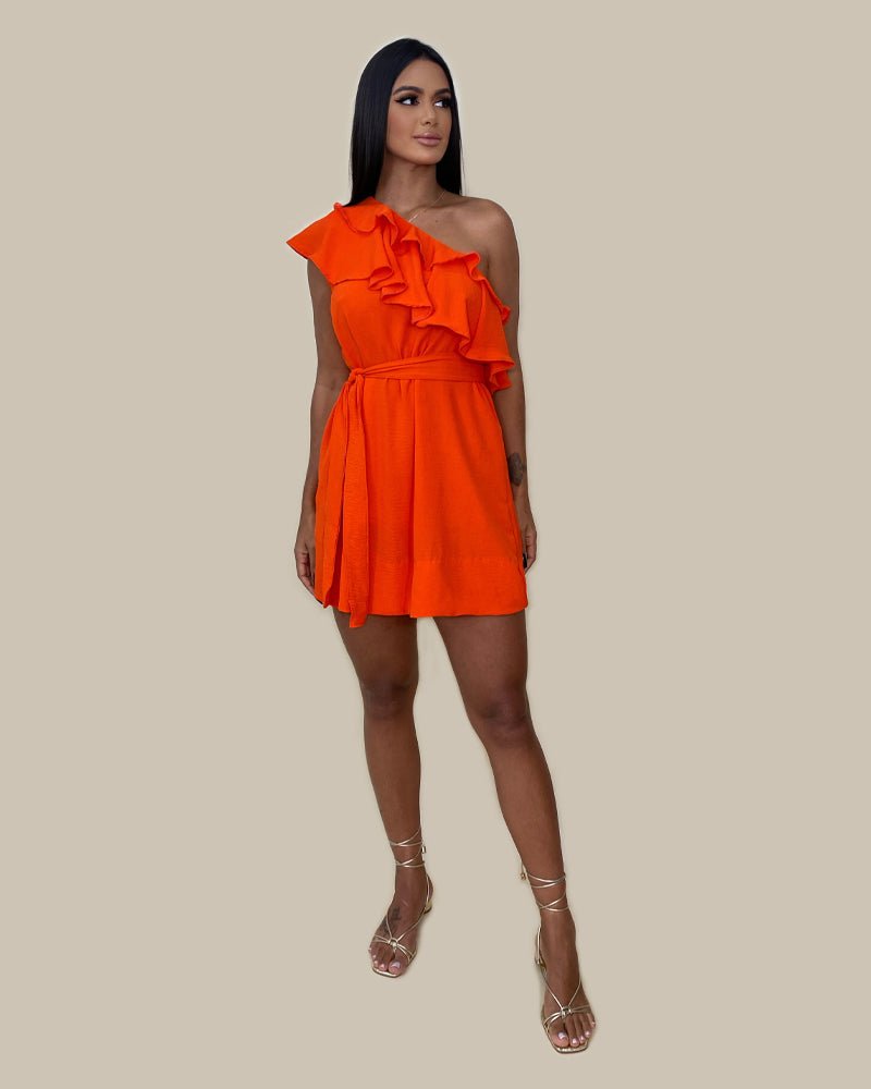Vestido Lorrane - Laranja