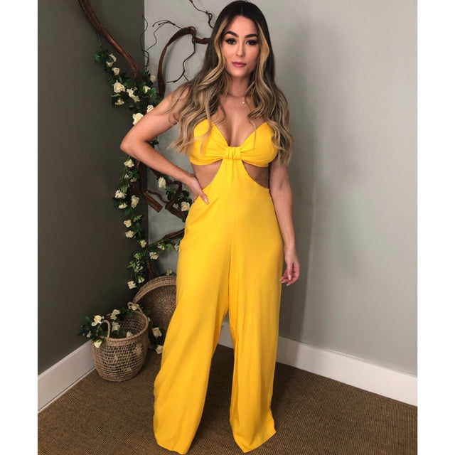 Macacão Rebeca - Amarelo