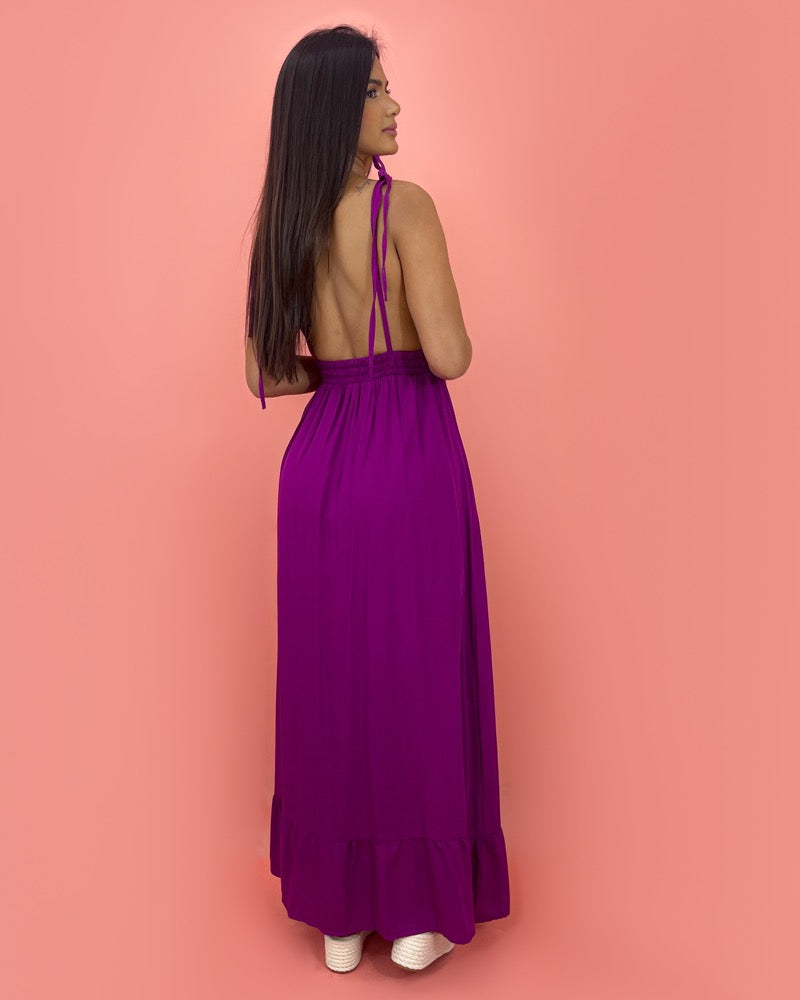 Vestido Valentina Longo - Roxo