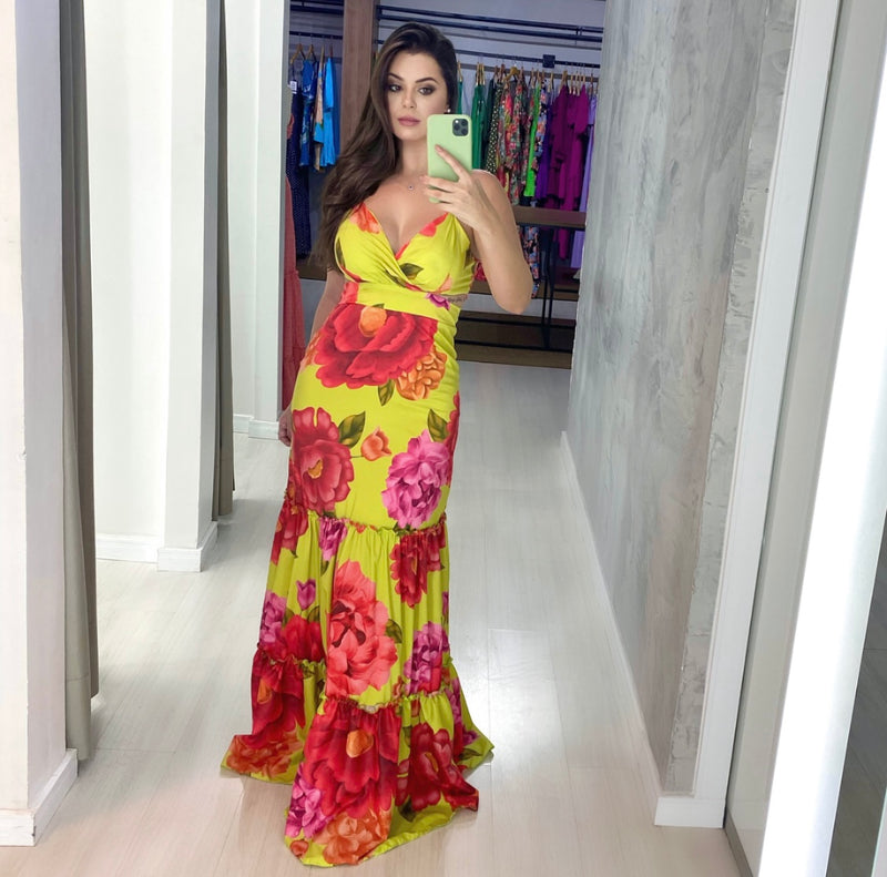 Vestido Laise - Estampado