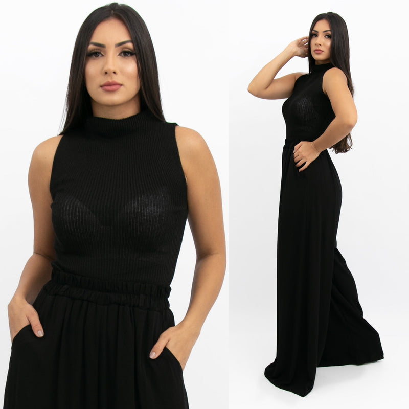 Blusa em Linha Mari - Preto