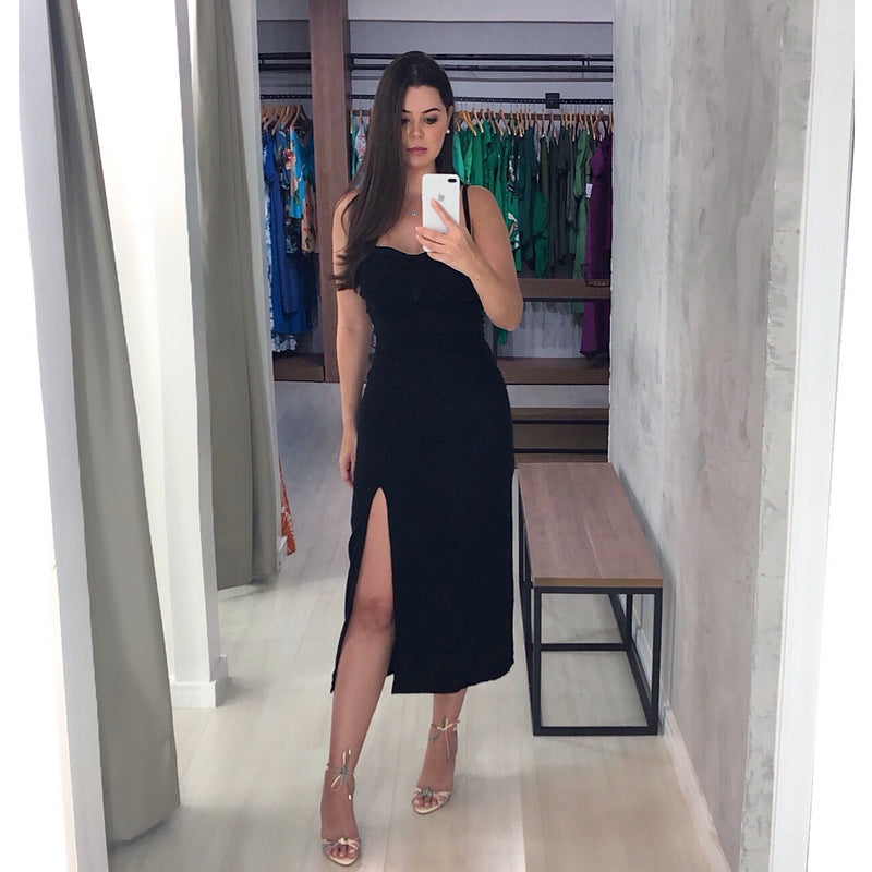 Vestido Elisa - Preto