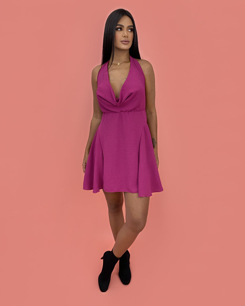Vestido Josy - Fúcsia