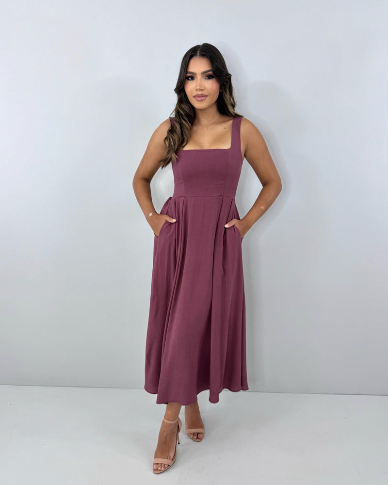Vestido Samanta - Marrom