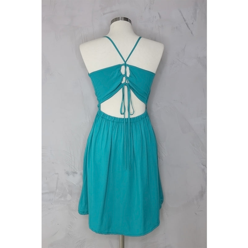 Vestido Carolina - Turquesa