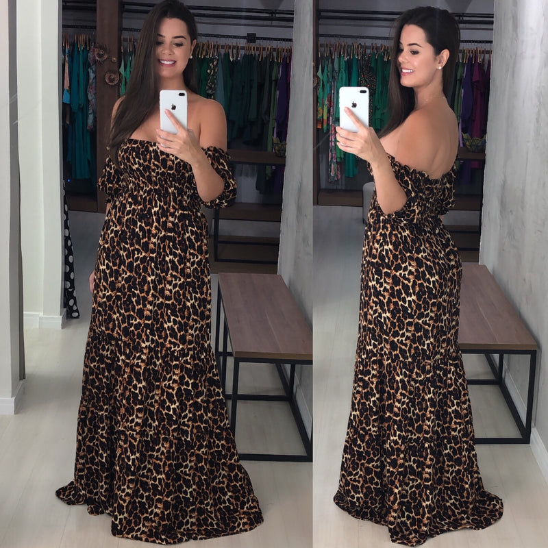 Vestido Vanessa - Animal Print