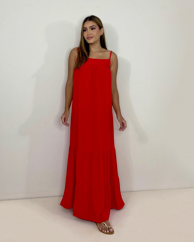 Vestido Márcia - Vermelho