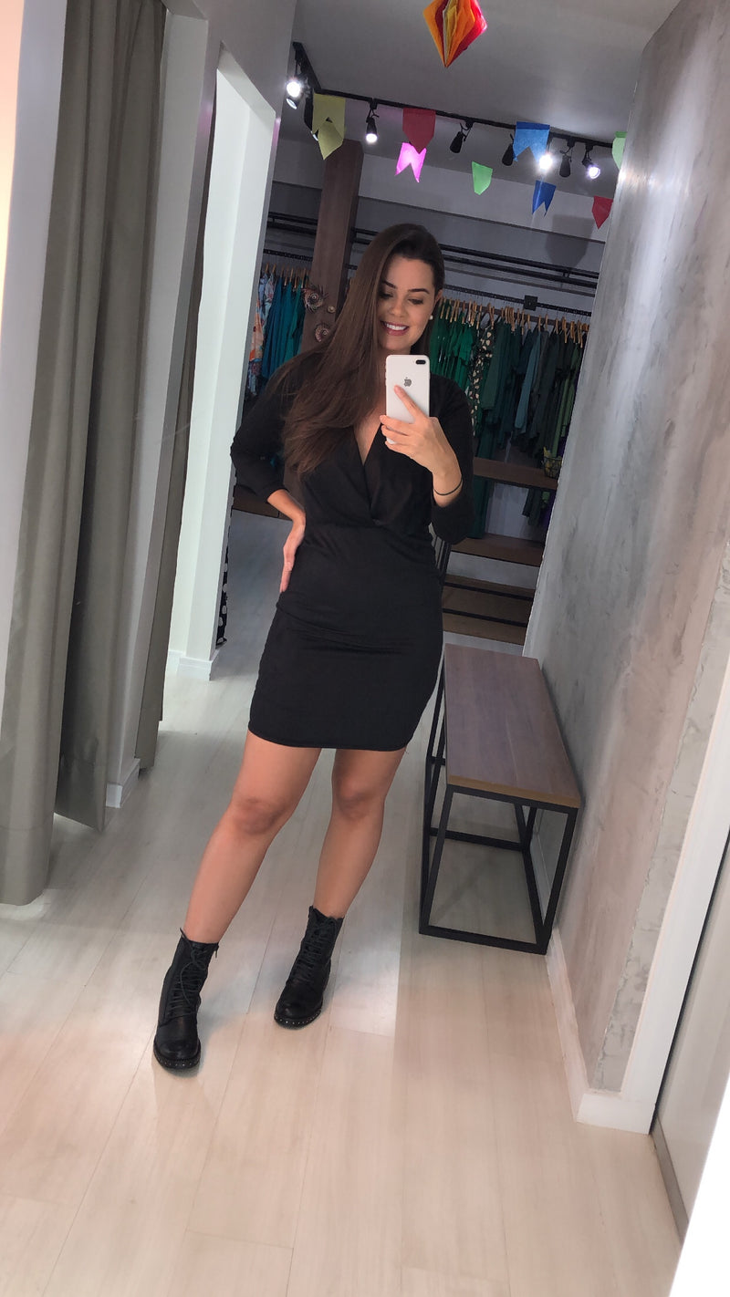 Vestido Karina - Preto