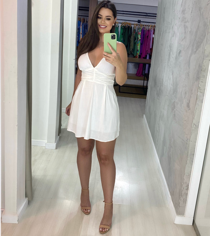 Vestido Nádia - Offwhite
