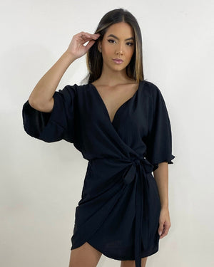 Vestido Maristela - Preto