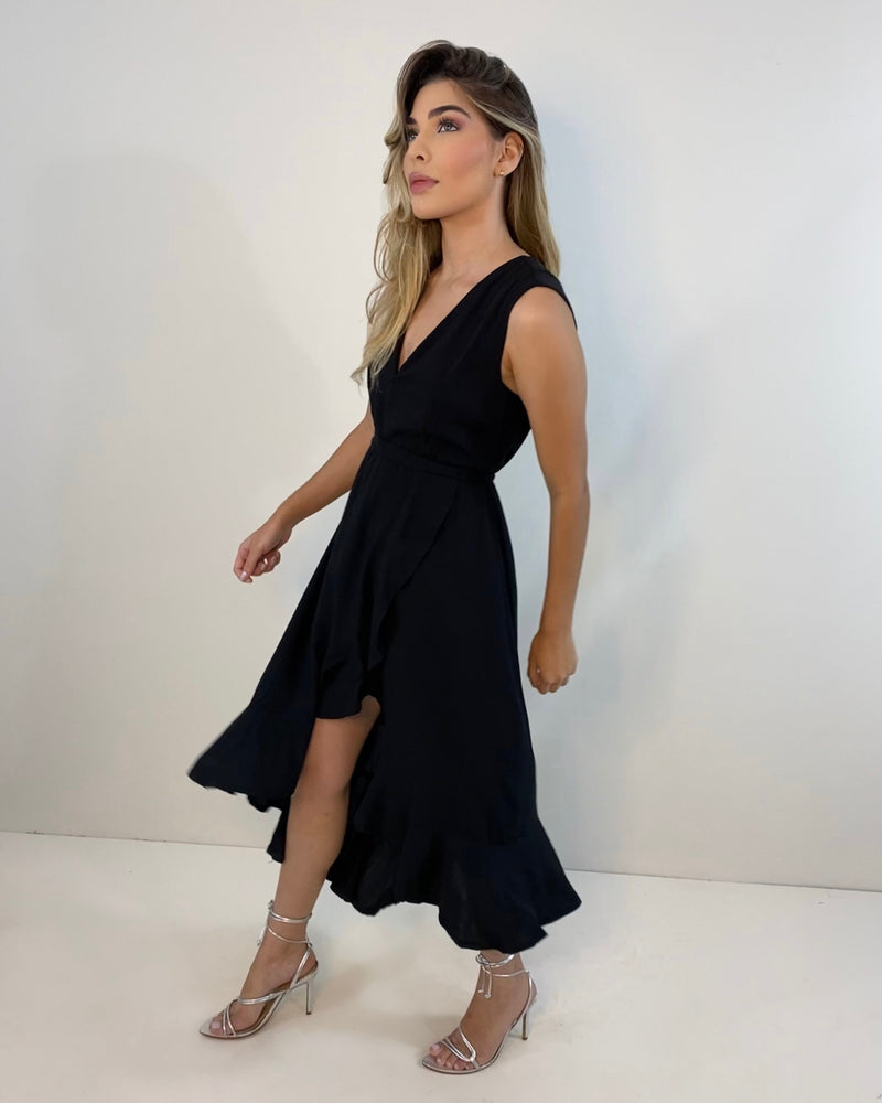 Vestido Alessandra - Preto