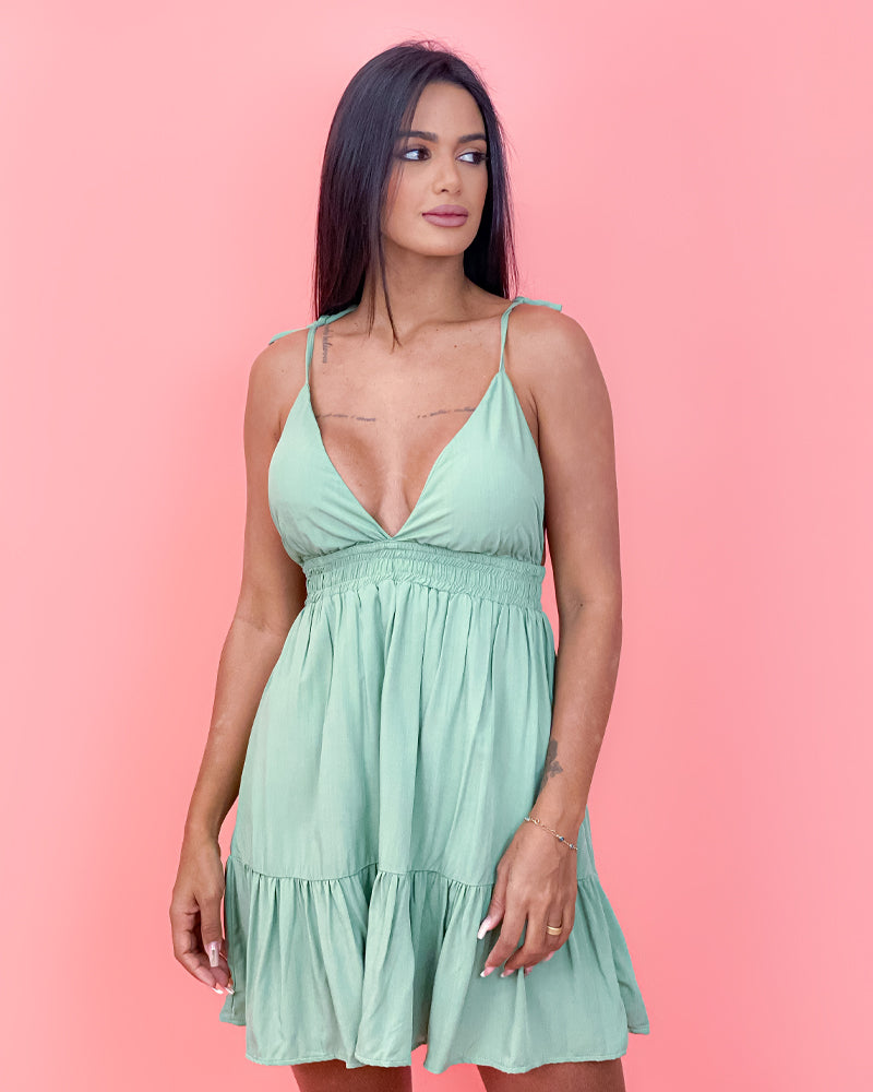 Vestido Valentina - Menta