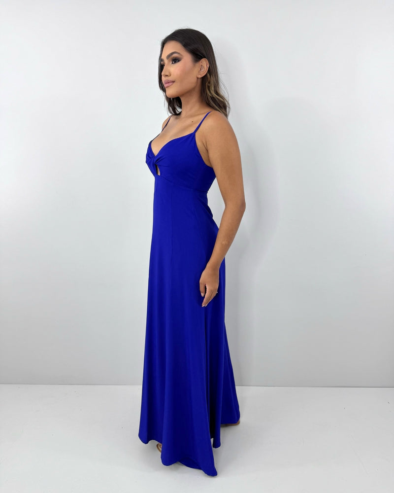 Vestido Eliana - Azul Royal