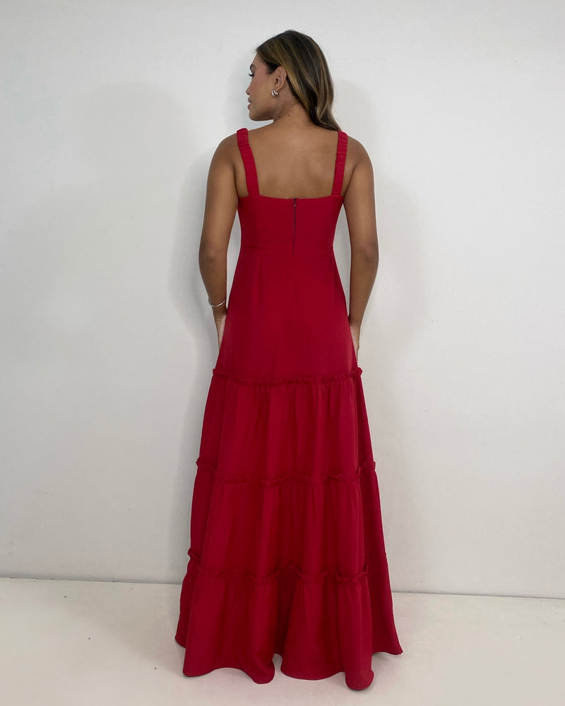 Vestido Vivi - Vermelho