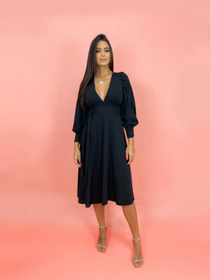 Vestido Leti - Preto