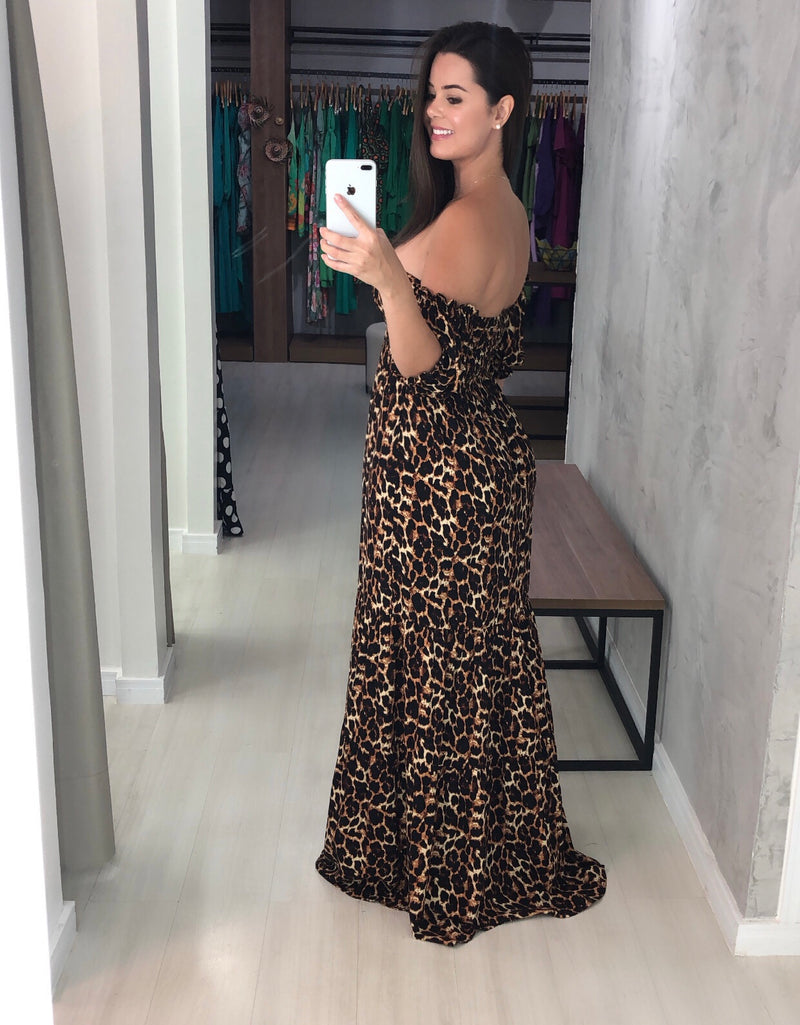 Vestido Vanessa - Animal Print