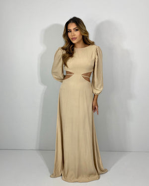 Vestido Giza - Nude