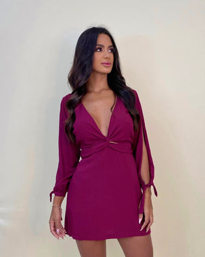 Vestido Marília - Marsala