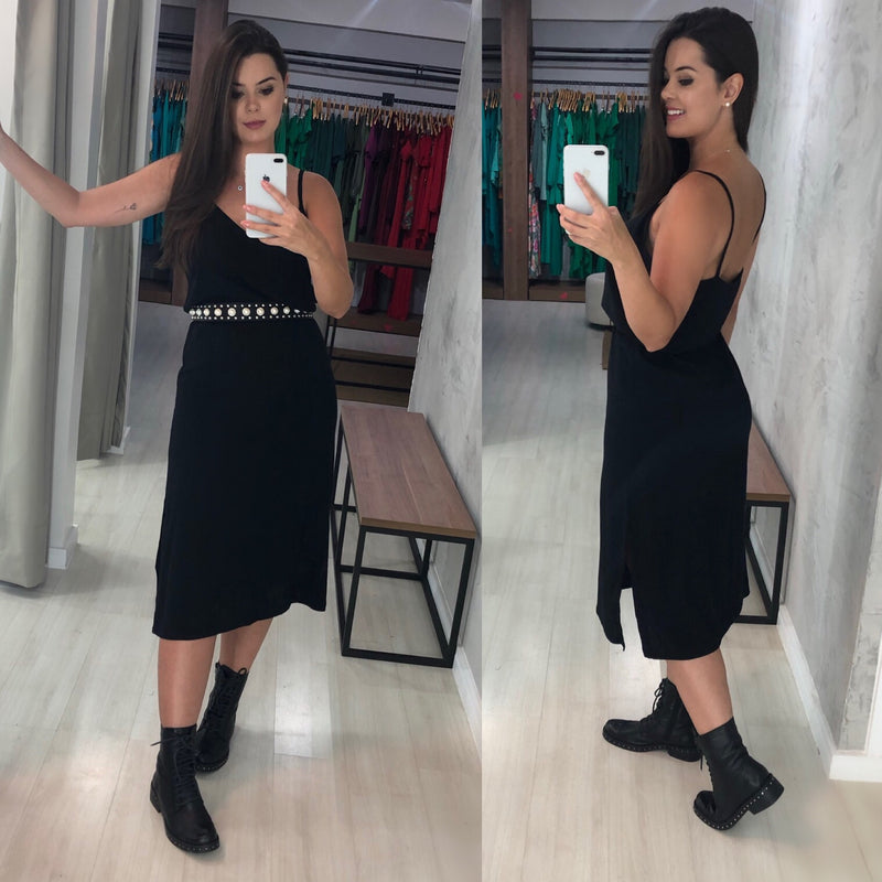 Vestido Maju - Preto