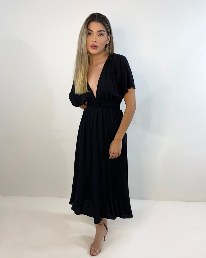 Vestido Marcela - Preto