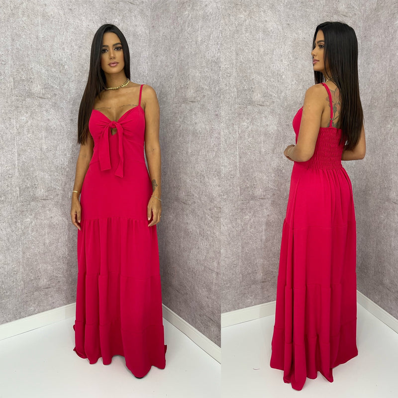 Vestido Camila - Rosa Magenta