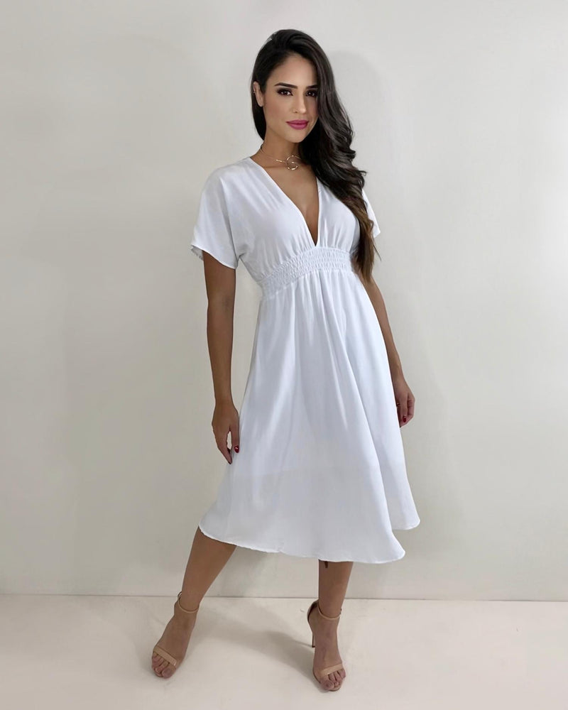 Vestido Marcela - Branco