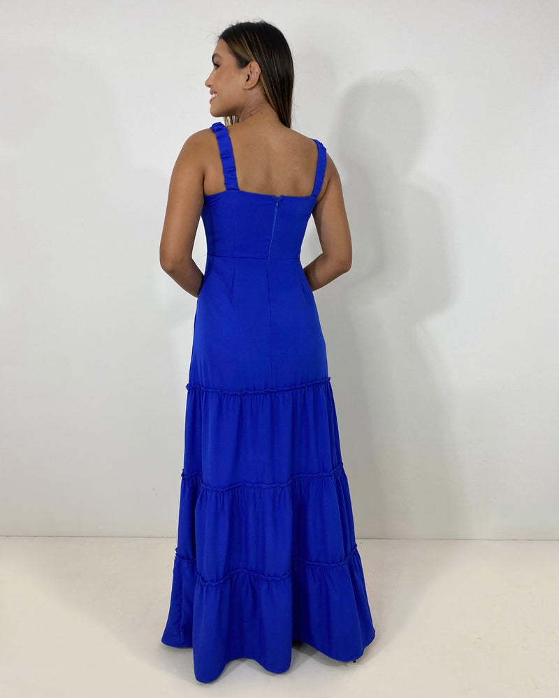 Vestido Vivi - Azul Royal