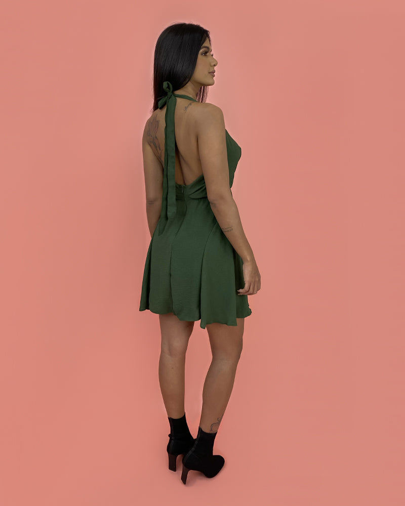 Vestido Josy - Verde Militar
