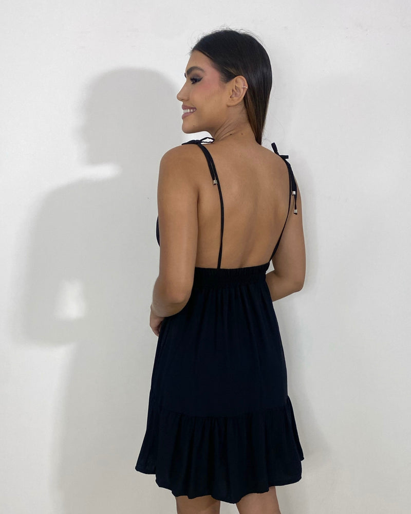 Vestido Valentina - Preto