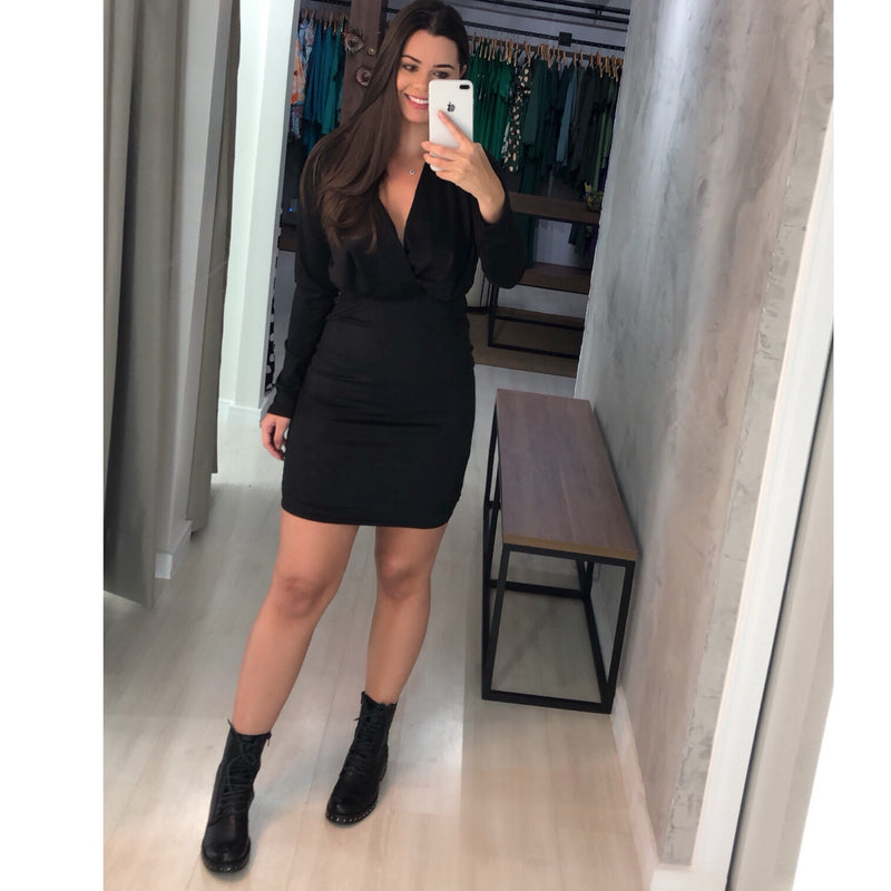 Vestido Karina - Preto
