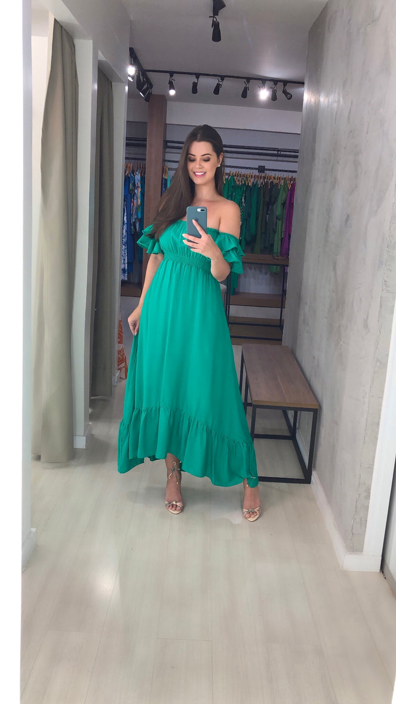 Vestido Gisele - Verde