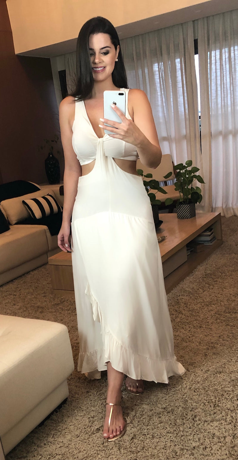 Vestido Sabrina - Offwhite
