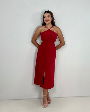 Vestido Patrícia - Vermelho