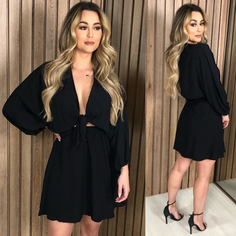 Vestido Manu - Preto