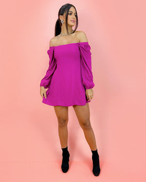Vestido Graziele - Fúcsia