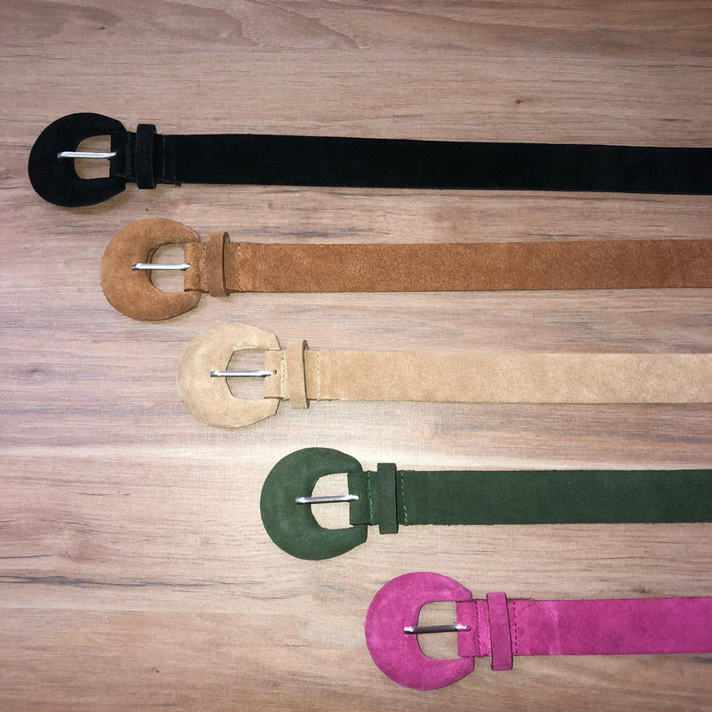 Cinto Fivela Circular - Cores