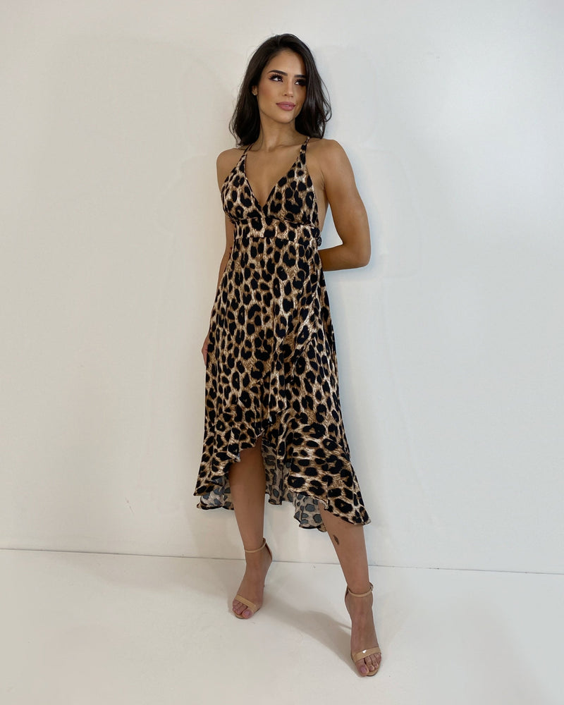 Vestido Zaya - Animal Print