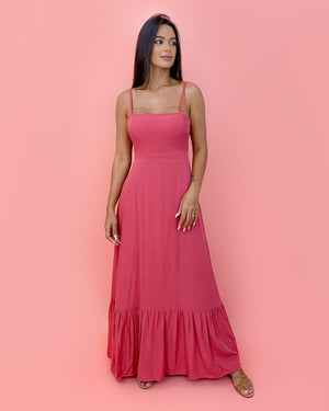 Vestido Ariel - Rosê