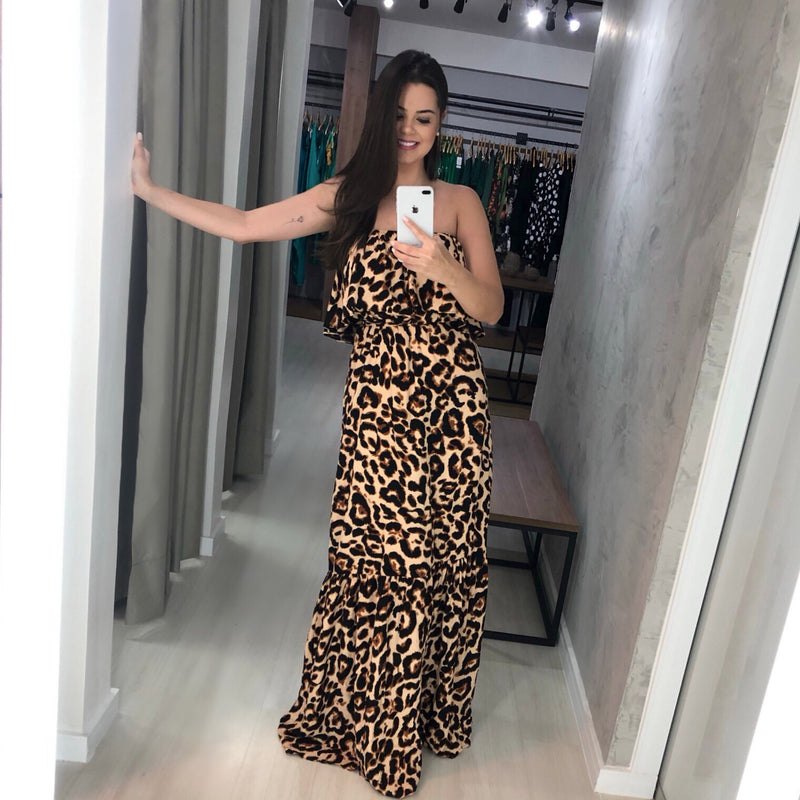 Vestido Luíza - Animal Print