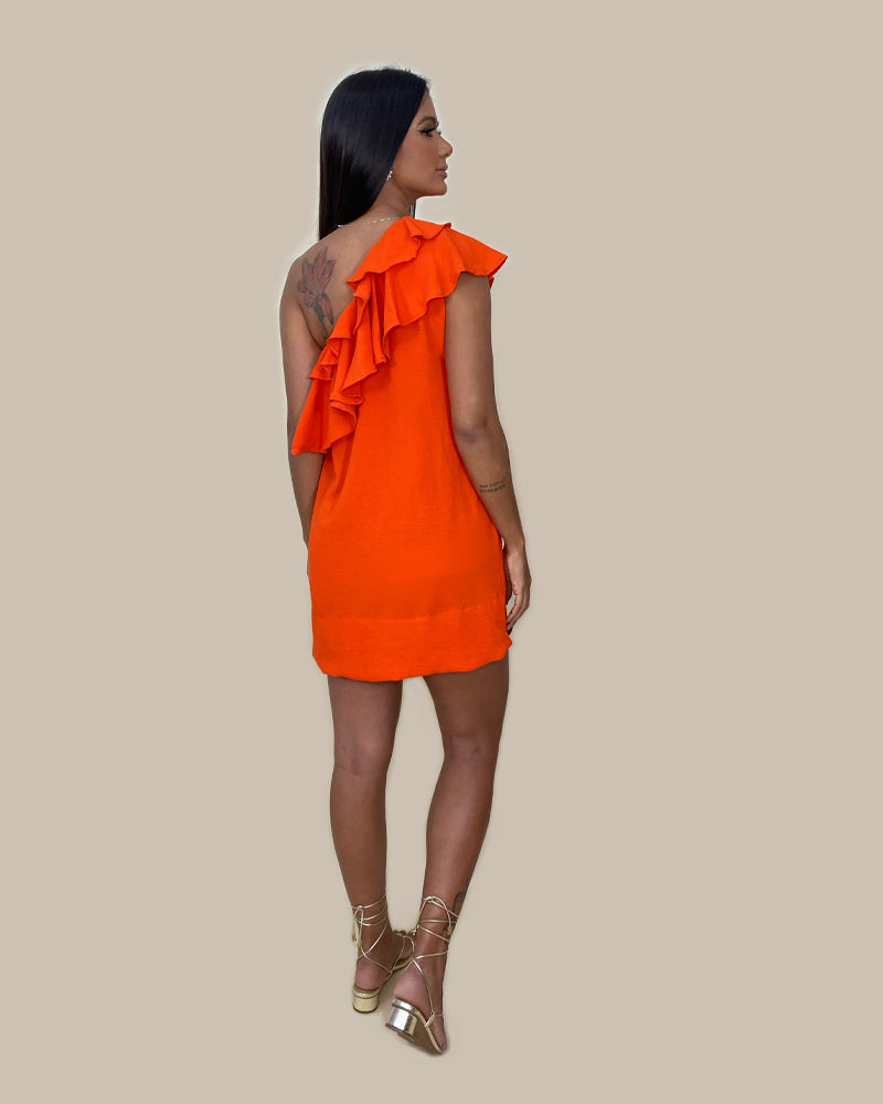 Vestido Lorrane - Laranja