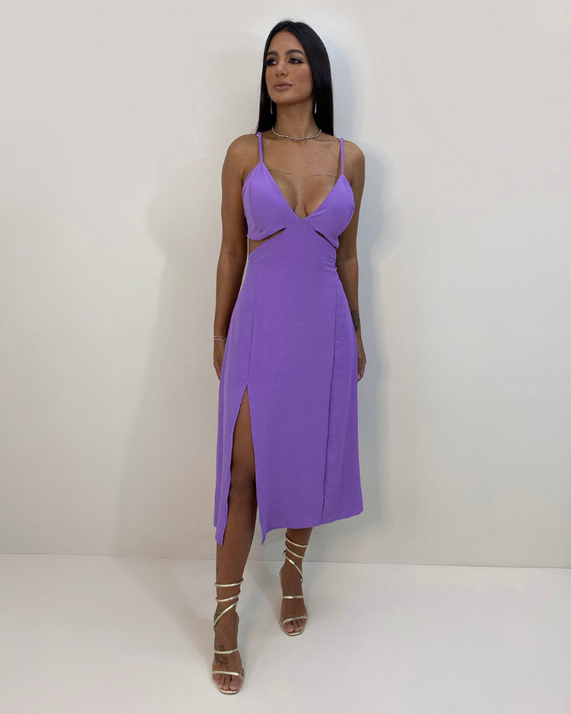 Vestido Kelly - Lilás