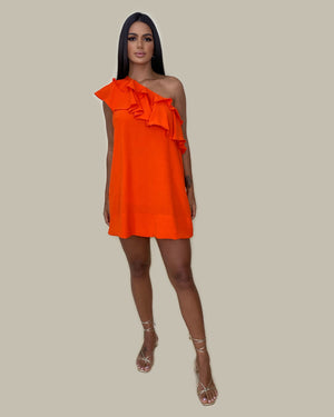 Vestido Lorrane - Laranja