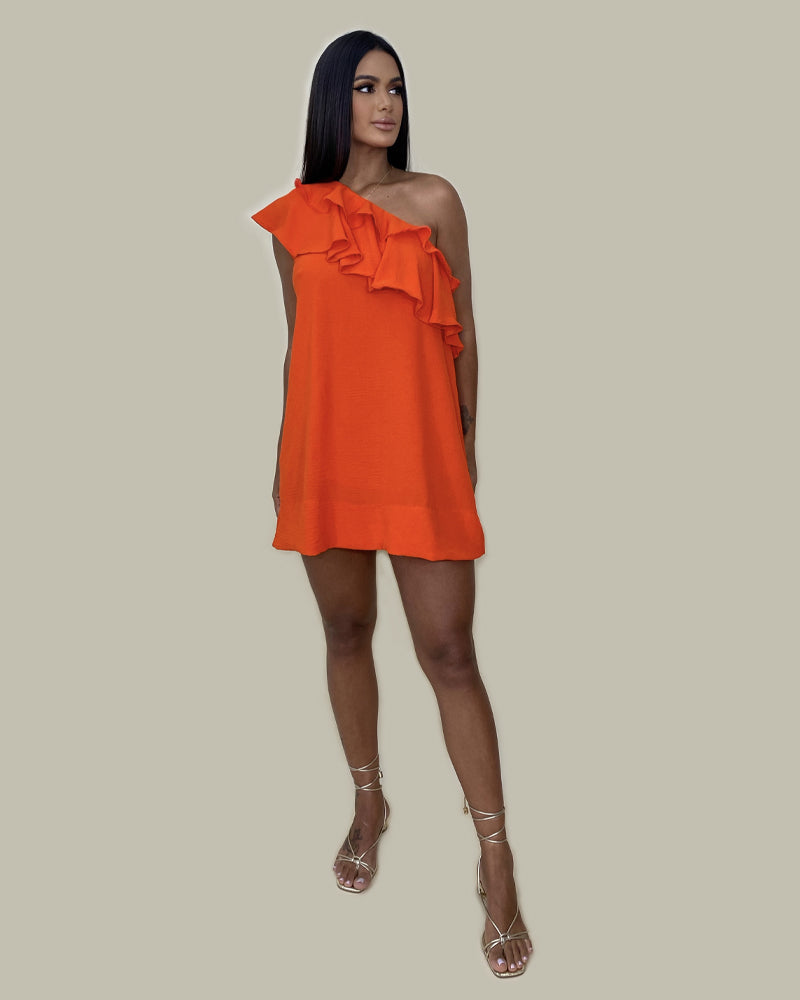 Vestido Lorrane - Laranja