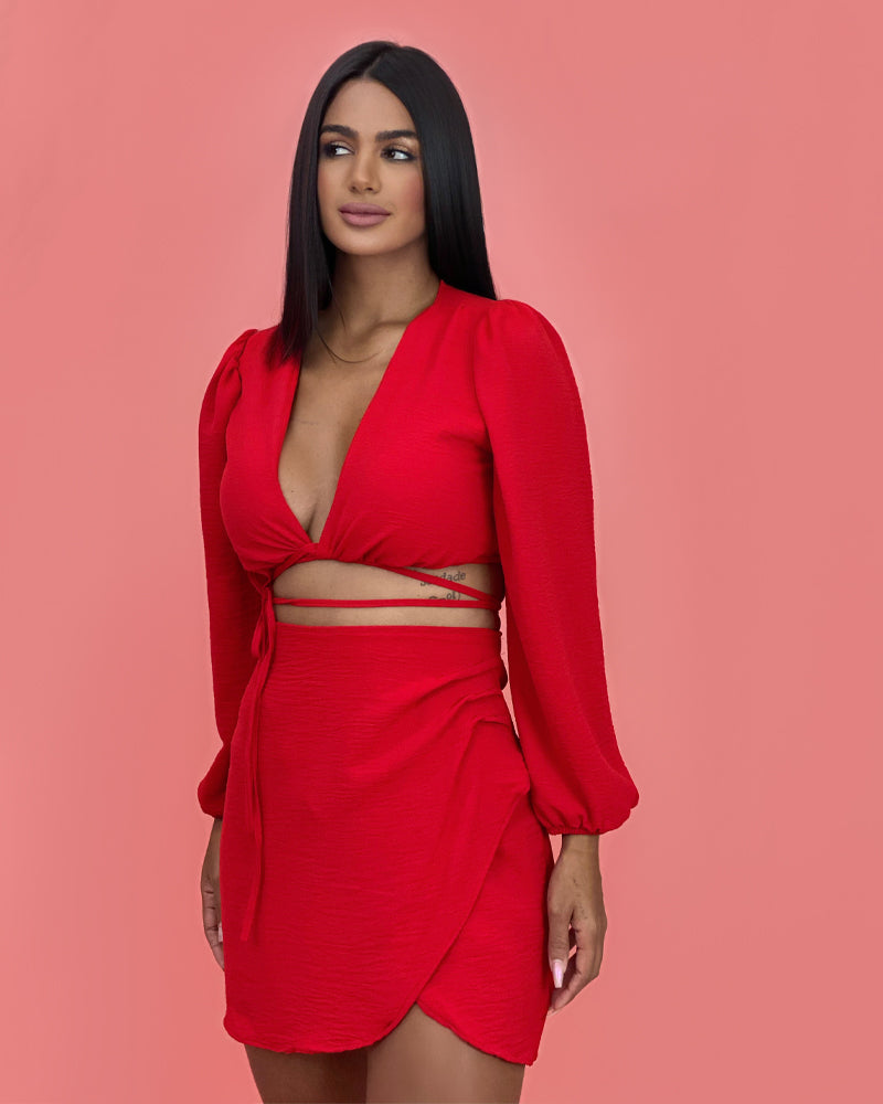 Saia Simone - Vermelho
