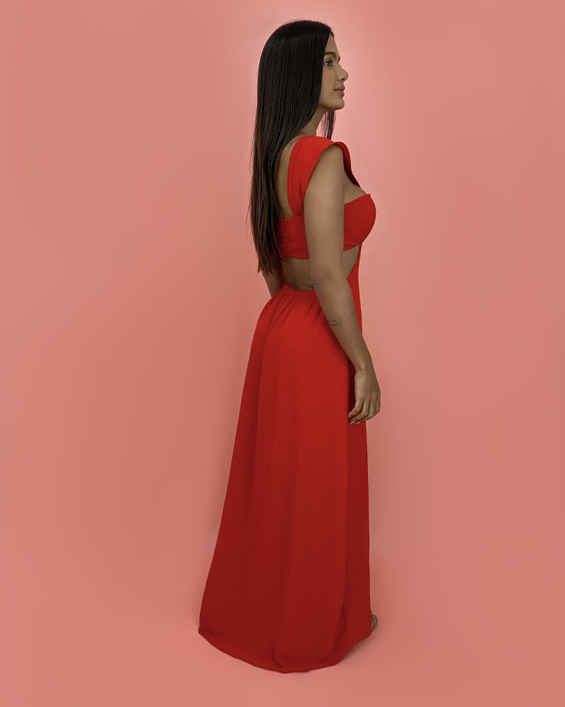 Vestido Antonela - Vermelho