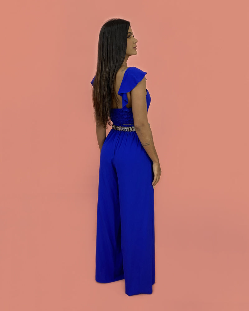 Cropped Samira - Azul Royal