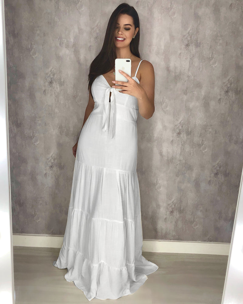Vestido Camila - Branco