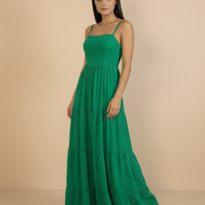 Vestido Miriam Verde Bandeira Closet RC